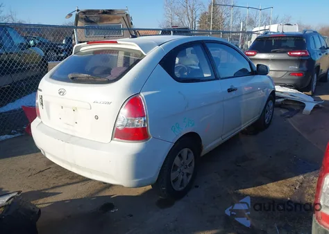 2010 Hyundai Accent Gs from USA, damaged, VIN KMHCM3AC5AU161610